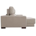 Ver imagem 7 de Sofá Sala de Estar Retrátil e Reclinável 3 Lugares Lisboa 2,10M Couro Off White - Gran Belo