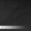 Ver imagem 3 de Sofá Retrátil 2 Lugares Bipartido Sala de Estar Piece 1,75M Couro Preto - Gran Belo