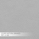 Ver imagem 3 de Sofá Retrátil 3 Lugares Bipartido Sala de Estar Piece 2,15M Couro Branco - Gran Belo
