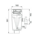 Ver imagem 7 de Triturador de Resíduos de Alimentos Franke Slim 50 0,55HP 127V 18777