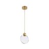 Pendente Led 3W 3000K Nordecor Dourado Zoe - 1