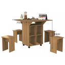 Ver imagem 6 de Mesa Annie de Jantar Cor Amêndoa