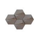 Ver imagem 1 de Revestimento Hexagonal 3d - Ferro Fluid - Montizi:prata Griseo