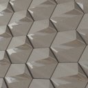 Ver imagem 2 de Revestimento Hexagonal 3d - Ferro Fluid - Montizi:prata Griseo