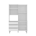 Ver imagem 3 de Kit Livia 1,20 Branco - Vrk Comercio On-Line