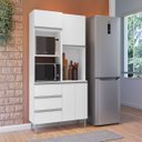 Ver imagem 1 de Kit Livia 1,20 Branco - Vrk Comercio On-Line