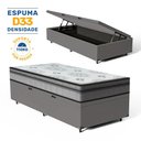 Ver imagem 3 de Cama Box Baú com Colchão Espuma D33 Pillow In Anjos Ortosleep Solteiro 88 Cm