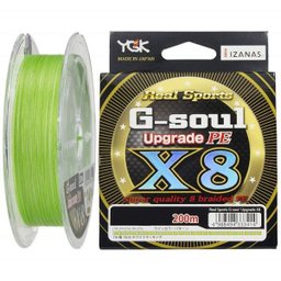 Linha multifilamento YGK G-Soul Upgrade X8 200 metros PE 2.5 - 1