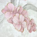 Ver imagem 5 de Papel de Parede Floral Rosa e Cinza com Cola Inclusa