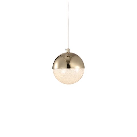 Lustre Pendente Skylight Glob 4015 French Gold Led Bivolt