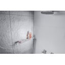 Ver imagem 5 de Porta Shampoo com Saboneteira Preto Organizador Box Banho