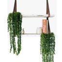 Ver mais imagens de 6 Plantas Artificiais Pendentes em Silicone Verde 35 Cm