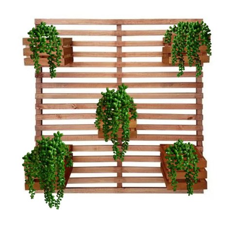 Kit 8 Galhos Pendentes Artificiais Plantas para Pendurar 35 Cm