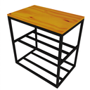 Ver imagem 4 de Banco Sapateira Industrial Perfeito para Closets 30x50cm