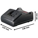 Ver imagem 7 de Chave de Impacto com 2 Baterias 18v Bosch Gds 18v-li Profissional