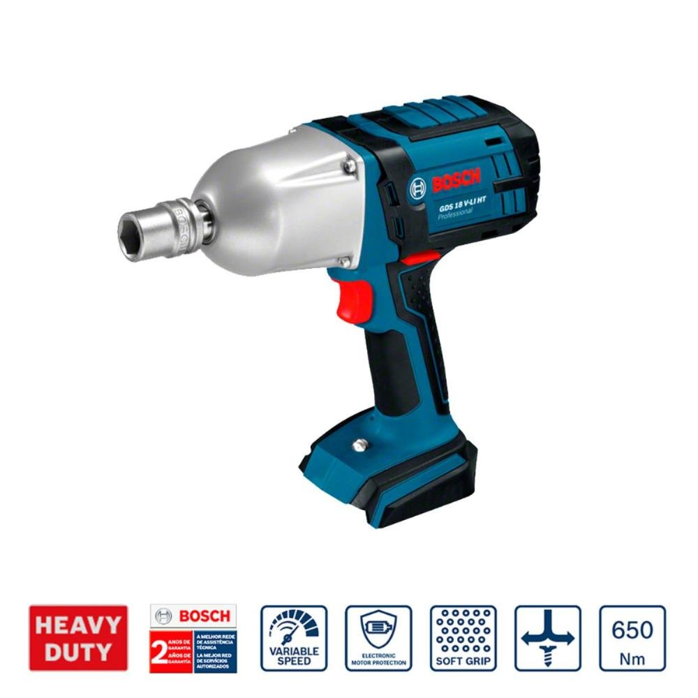 Chave de Impacto com 2 Baterias 18v Bosch Gds 18v-li Profissional - 3