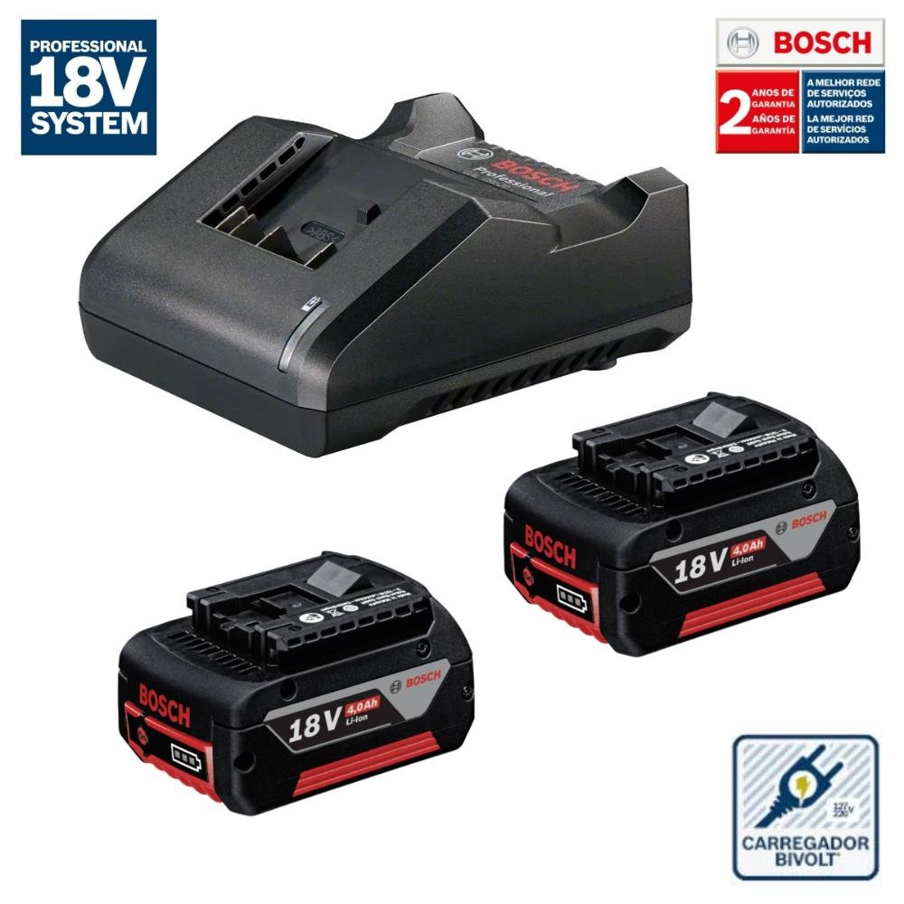 Chave de Impacto com 2 Baterias 18v Bosch Gds 18v-li Profissional - 4