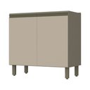 Ver imagem 1 de Balcão para Cozinha sem Tampo 02 Portas 80 cm Évelin