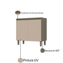 Ver imagem 3 de Balcão para Cozinha sem Tampo 02 Portas 80 cm Évelin