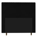 Ver imagem 1 de Cabeceira Cama Box Casal King Size Lisboa 195cm Corano Preto - Desk Design