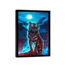 Ver imagem 1 de QUADRO DECORATIVO TIGRE RELUZENTE