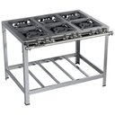 Ver imagem 1 de Fogão Industrial Stori Premium 6 Bocas 30x30 M15 Aço Inox 430 Metalmaq