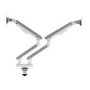 Ver imagem 4 de Suporte Monitor Articulado Elements Aice Duplo - Branco