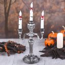 Ver imagem 2 de Enfeite Candelabro Noites Dos Terror Halloween C/1 Un