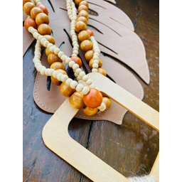 Colar de Mesa Estilo Laranja - 2