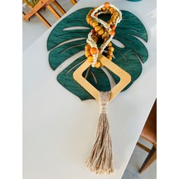 Colar de Mesa Estilo Laranja - 6