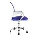 Ver imagem 2 de Cadeira de Escritório com Base Cromada Prizi Essencial