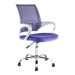 Cadeira de Escritório com Base Cromada Prizi Essencial - 1 Cadeira de Escritório com Base Cromada Prizi Essencial - 1