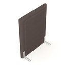 Ver imagem 4 de Cabeceira Cama Box Solteiro Alba 90cm com Frame Veludo Marrom - Desk Design