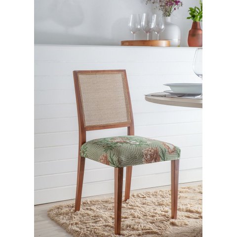 Kit 4 Capas para Assento de Cadeira, Estampadas