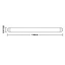 Ver imagem 3 de Kit 10 Lâmpadas Led Taschibra Tubo Led 40 20w Bivolt T8 6500k Luz Branca
