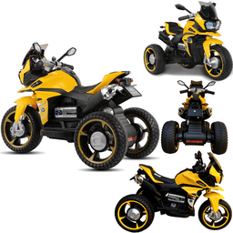 Moto Eletrica Bandeirante Adventure Nierle R1600gs 12v Amarela - 2