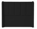 Ver imagem 2 de Cabeceira Estofada Valentina Luxo Moderna King 1.95 Bz Home Decor Preto