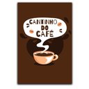 Ver imagem 2 de Kit Placas Quadros Decorativos 3 Peça 20x30 Cantinho do Café