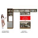 Ver imagem 7 de Cozinha Completa 340001 Com Armário E Balcão Rustic/Cinza