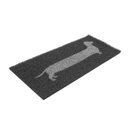 Ver imagem 2 de Capacho Tapete Vinil Long Cachorro Salsicha Pet ou Linguiça 70x30 Cm - Kapazi