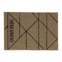 Ver imagem 1 de Capacho Tapete Vinil Super Print Bem Vindo 60x40 Cm - Kapazi