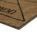 Ver imagem 3 de Capacho Tapete Vinil Super Print Bem Vindo 60x40 Cm - Kapazi