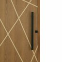 Ver imagem 3 de Porta Correr Agatha 102x210 Trilho Embutir Puxador B.Chata Direita