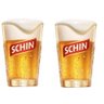 KIT de 2 Copos De Vidro Cerveja Schin 300ml Original Importado - 1