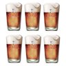 Kit de 6 Copos De Vidro Para Cerveja Devassa 300ml Original - 1