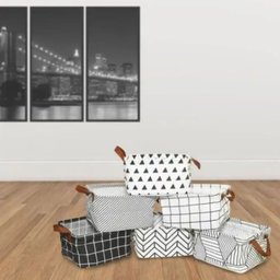 Cesto Multiuso Organizador Compacto Fwb 38cm X 26cm X 20cm| Luart´s Decor - 13
