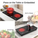 Ver imagem 4 de Vbgk Cooktop Elétrico 24" 2200w com 2 Queimadores e Controle por Toque