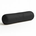 Ver imagem 2 de Almofada Travesseiro Bastão Tubo Rolo Dot 140cm Macia Veludo Preto - Abmaza