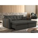 Ver imagem 2 de Sofa Cama e Reclinavel Lisboa 2,20m 04 Lugares Mola Ensacada Txr