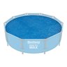 Cobertura para piscina estruturada de 4678 litros Bestway em material resistente e cordão de - 1